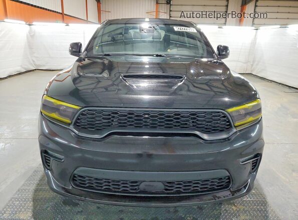 1C4SDJCT4NC223320 2022 DODGE DURANGO Черный Вид спереди
