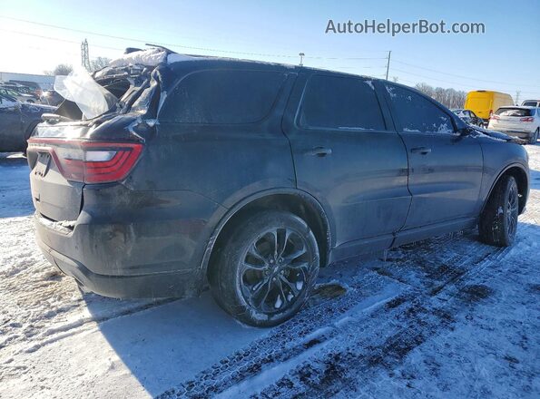 1C4SDJCT5KC721974 2019 DODGE DURANGO Black Tył prawy