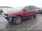 2022 Dodge Durango R/t Plus Awd Темно-бордовый vin: 1C4SDJCT5NC134274