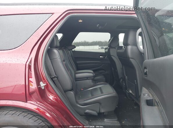 1C4SDJCT5NC134274 2022 DODGE DURANGO Темно-бордовый Вид наклейки с VIN-кодом