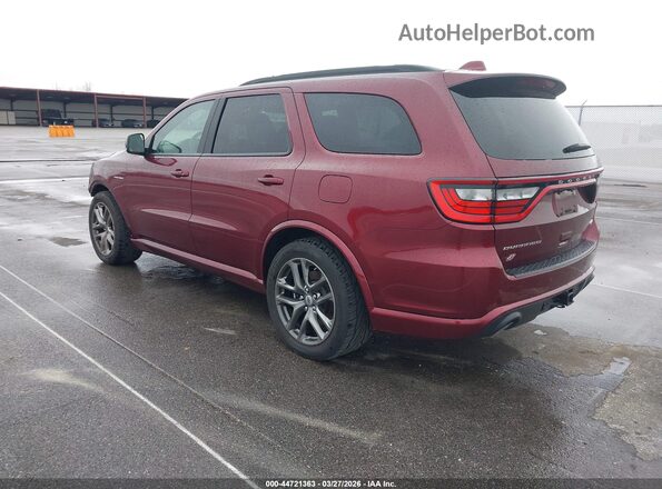 1C4SDJCT5NC134274 2022 DODGE DURANGO Темно-бордовый Задняя левая четверть