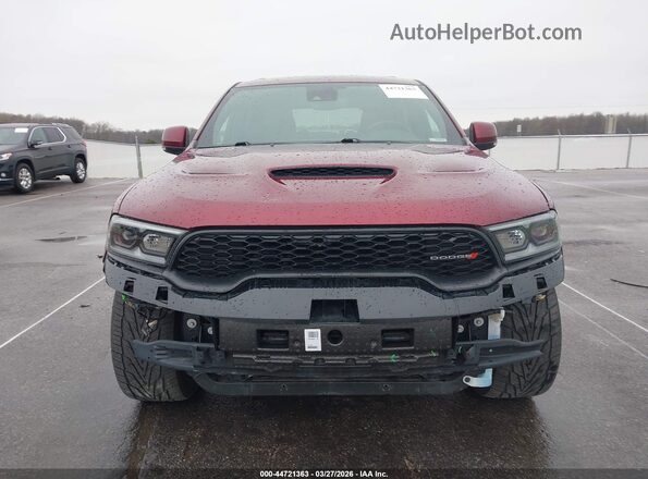 1C4SDJCT5NC134274 2022 DODGE DURANGO Темно-бордовый Вид щитка приборов
