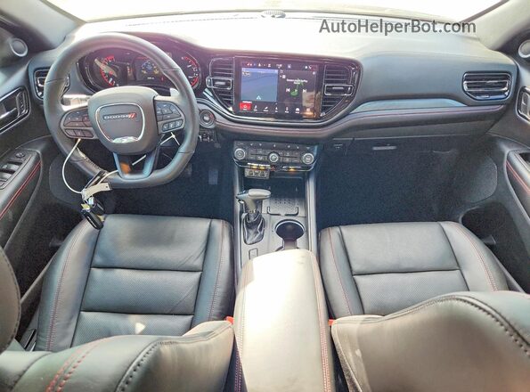 1C4SDJCT5SC539062 2025 DODGE DURANGO Black Widok deski rozdzielczej