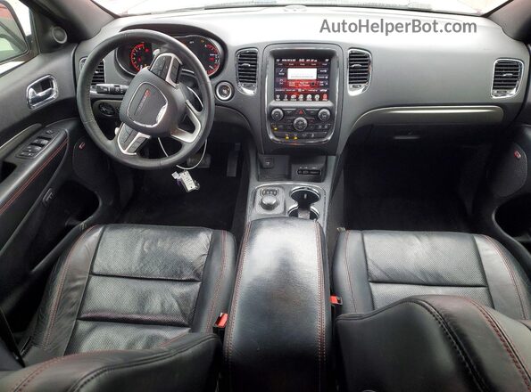 1C4SDJCT7GC394694 2016 DODGE DURANGO Красный Вид панели приборов