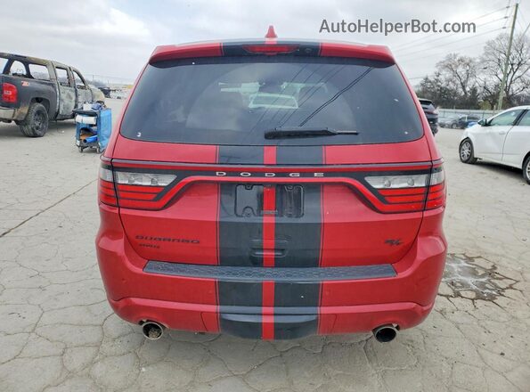 1C4SDJCT7GC394694 2016 DODGE DURANGO Красный Вид сзади