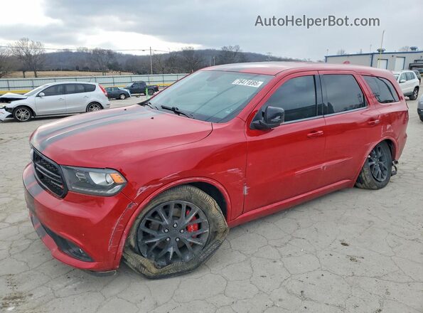 1C4SDJCT7GC394694 2016 DODGE DURANGO Красный Передняя левая четверть