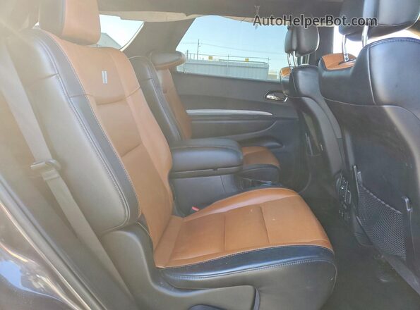 1C4SDJCT7LC330679 2020 DODGE DURANGO Black Вид задньої частини салону