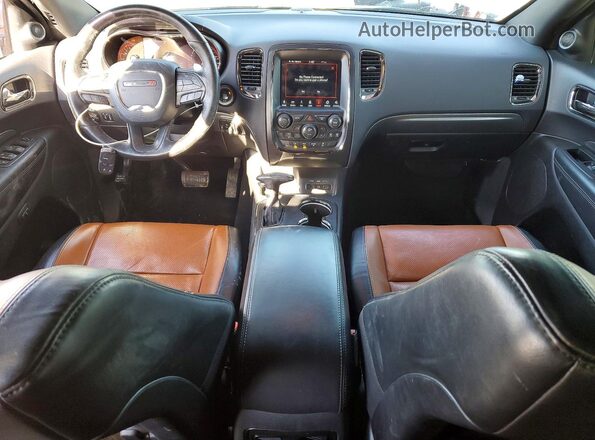 1C4SDJCT7LC330679 2020 DODGE DURANGO Black Вид панелі приладів