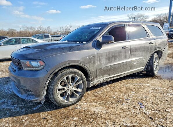 1C4SDJCT7LC330679 2020 DODGE DURANGO Black Передня ліва чверть