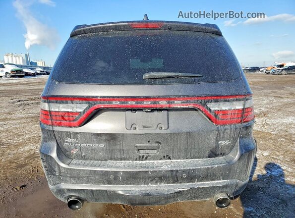 1C4SDJCT7LC330679 2020 DODGE DURANGO Black Вид ззаду