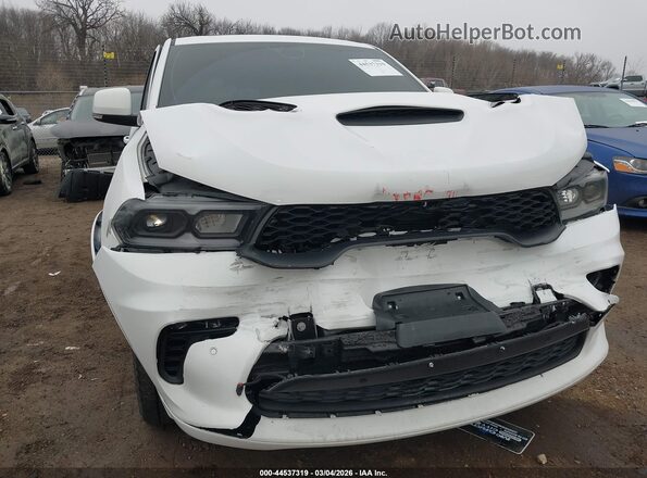 1C4SDJCT7MC662140 2021 DODGE DURANGO Белый Вид спереди