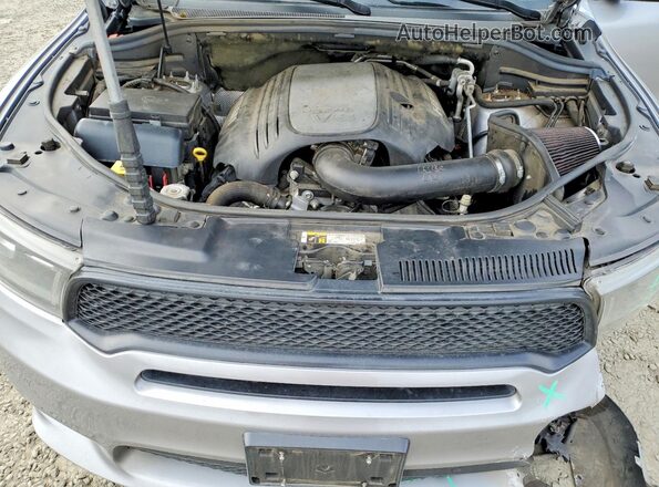 1C4SDJCT8KC605930 2019 DODGE DURANGO Серебряный Вид подкапотного пространства