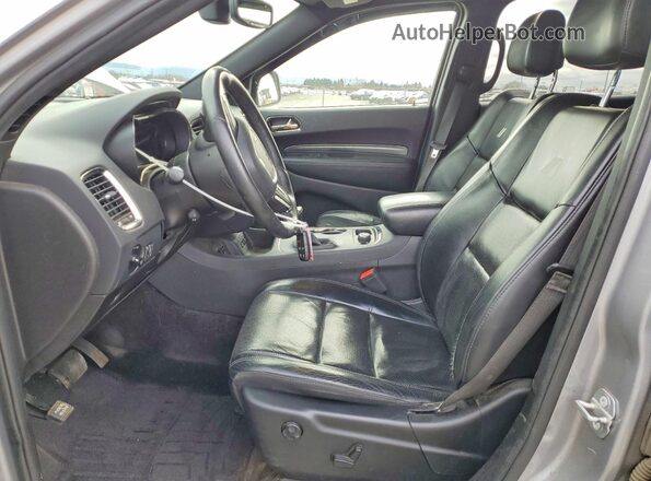 1C4SDJCT8KC605930 2019 DODGE DURANGO Серебряный Вид салона спереди