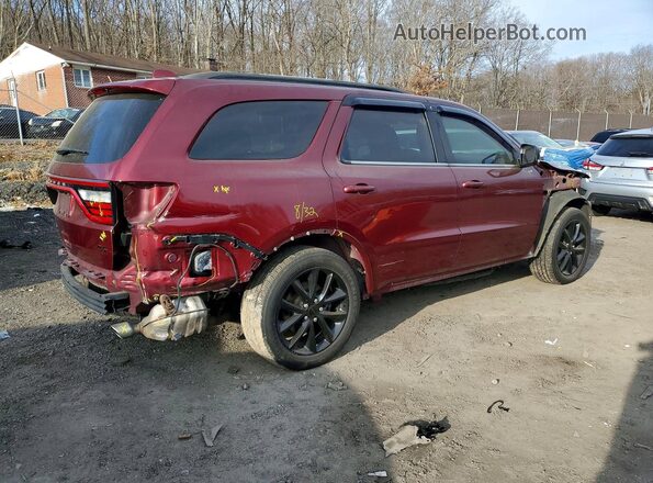 1C4SDJCTXJC202031 2018 DODGE DURANGO Red Delantero derecho