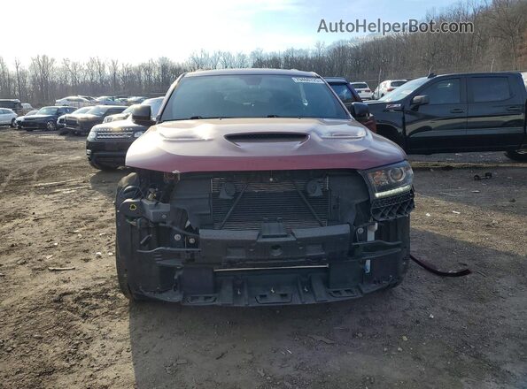 1C4SDJCTXJC202031 2018 DODGE DURANGO Red Vista trasera