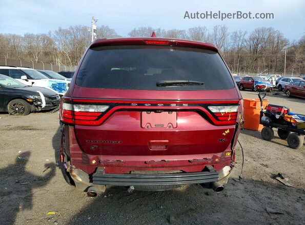 1C4SDJCTXJC202031 2018 DODGE DURANGO Red Vista interior delantera