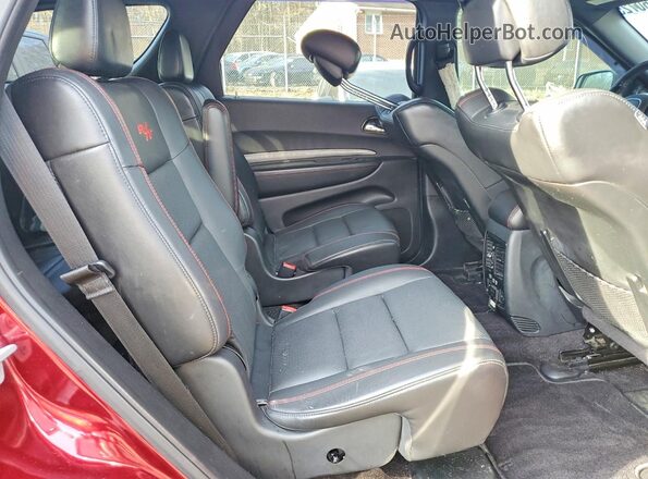 1C4SDJCTXJC202031 2018 DODGE DURANGO Red Vista del compartimento del motor