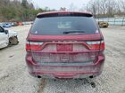 2019 Dodge Durango Maroon vin: 1C4SDJCTXKC723090