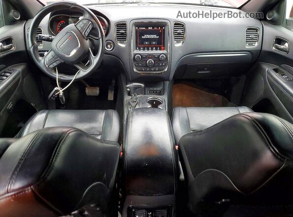 1C4SDJCTXKC723090 2019 DODGE DURANGO Maroon Առջևի վահանակի տեսք