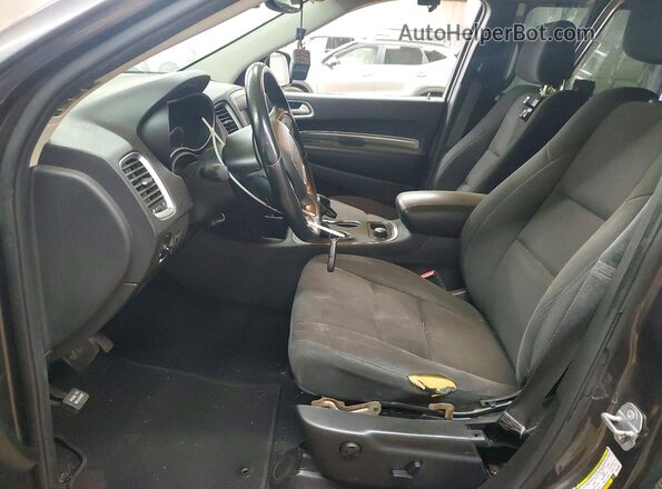 1C4SDJFT5KC652831 2019 DODGE DURANGO Серый Вид салона спереди