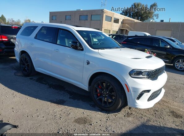 1C4SDJH90MC758611 2021 DODGE DURANGO Белый Передняя правая четверть