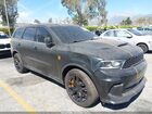 2021 Dodge Durango Srt Hellcat Awd Black vin: 1C4SDJH92MC692532