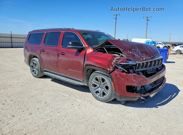 1C4SJRAP4RS110878 2024 JEEP WAGONEER Темно-бордовый Передняя правая четверть