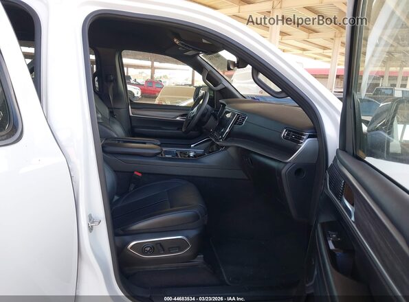 1C4SJRBPXRS102427 2024 JEEP WAGONEER L White Widok wnętrza z przodu