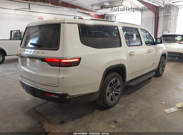 1C4SJSBP0PS568369 2023 JEEP WAGONEER L Белый Задняя правая четверть