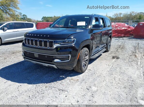 1C4SJSBP1SS523465 2025 JEEP WAGONEER L Черный Передняя левая четверть