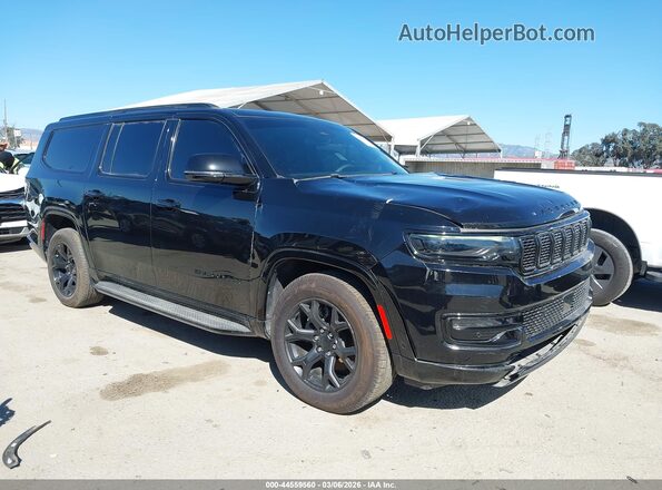 1C4SJSBP4RS117920 2024 JEEP WAGONEER L Черный Передняя правая четверть
