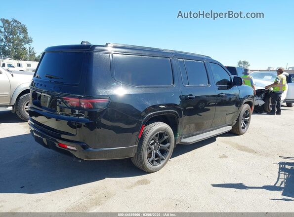 1C4SJSBP4RS117920 2024 JEEP WAGONEER L Черный Задняя правая четверть