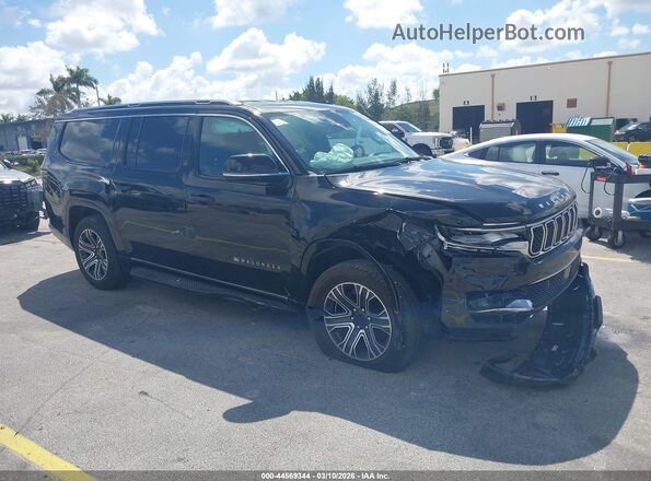 1C4SJSBP5SS513845 2025 JEEP WAGONEER L Черный Передняя правая четверть