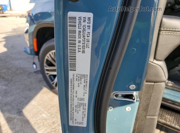 1C4SJUAP3TS153165 2026 JEEP GRAND Teal Vista interior de 360 grados