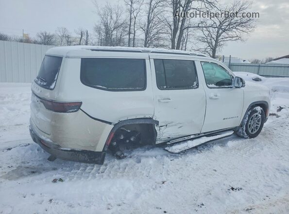 1C4SJVAP1RS101029 2024 JEEP WAGONEER Белый Задняя правая четверть