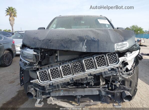 1C4SJVBP1PS553431 2023 JEEP WAGONEER Черный Вид спереди
