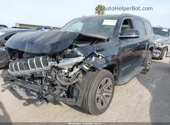 1C4SJVBP1PS553431 2023 JEEP WAGONEER Черный Передняя левая четверть