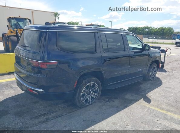 1C4SJVBP7SS524718 2025 JEEP WAGONEER Dark Blue Задняя правая четверть