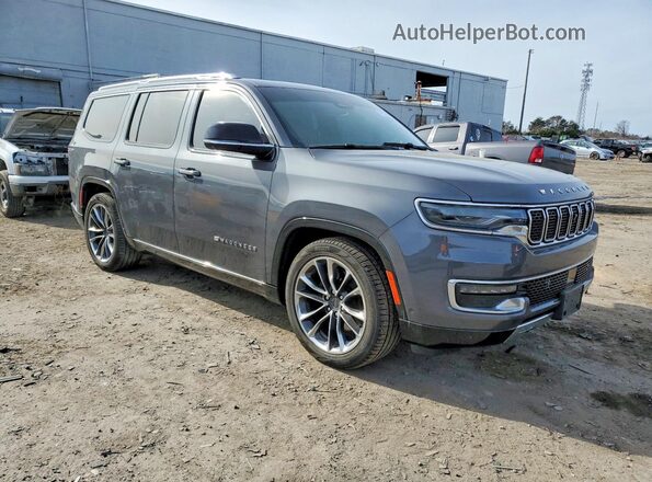 1C4SJVDP1PS545746 2023 JEEP WAGONEER Серый Передняя правая четверть