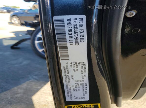 1C4SJVGP3PS504501 2023 JEEP GRAND Черный Вид подкапотного пространства