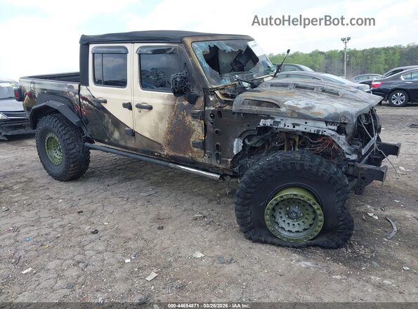 1C6HJTAG0LL130965 2020 JEEP GLADIATOR Tan Przód prawy