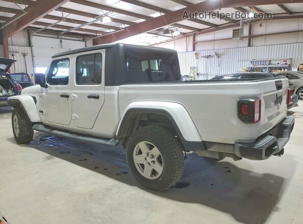 1C6HJTAG0ML526749 2021 JEEP GLADIATOR Белый Задняя левая четверть
