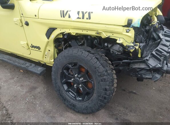 1C6HJTAG0PL508076 2023 JEEP GLADIATOR Желтый 
