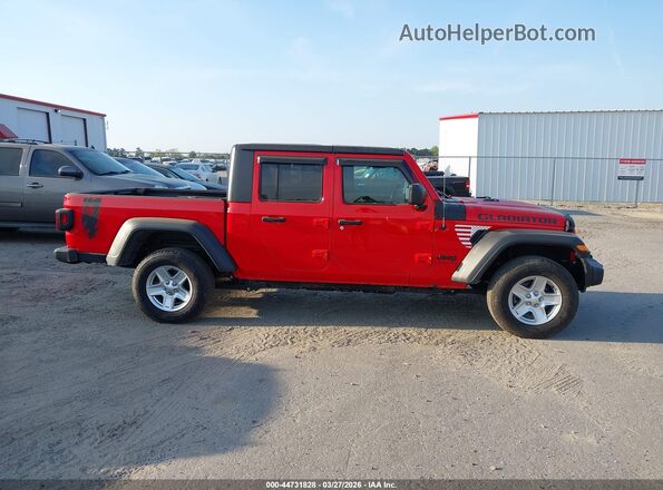 1C6HJTAG3LL149915 2020 JEEP GLADIATOR Красный Панорамный вид салона 360°