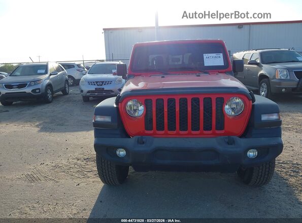 1C6HJTAG3LL149915 2020 JEEP GLADIATOR Красный Вид спереди