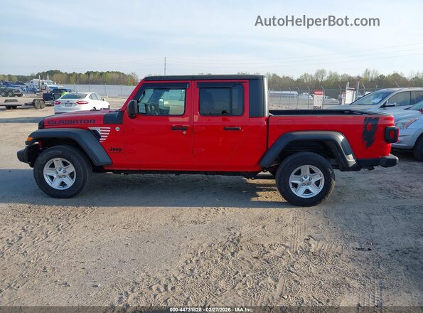 1C6HJTAG3LL149915 2020 JEEP GLADIATOR Красный 