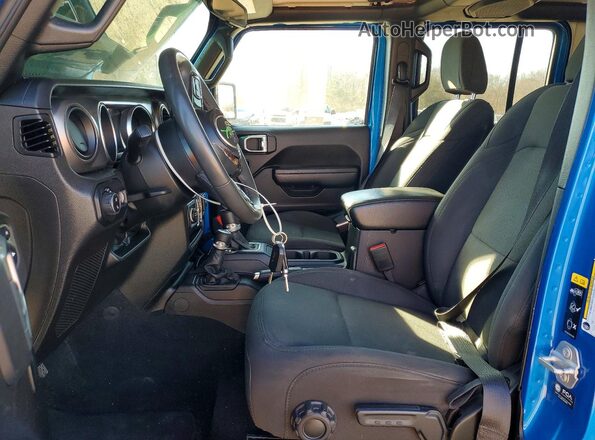 1C6HJTAG3PL561922 2023 JEEP GLADIATOR Blue Vista interior delantera