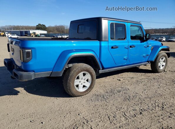 1C6HJTAG3PL561922 2023 JEEP GLADIATOR Blue Trasero derecho