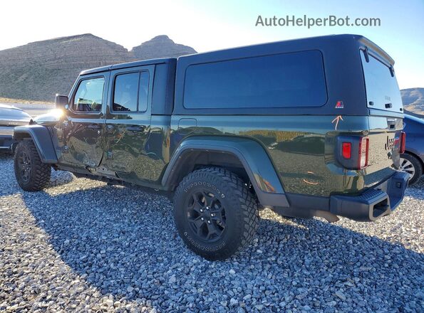 1C6HJTAG4ML591829 2021 JEEP GLADIATOR Green Tył lewy