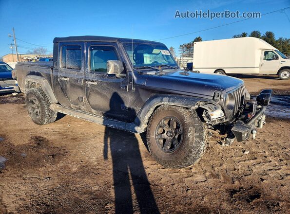 1C6HJTAG5LL148118 2020 JEEP GLADIATOR Серый Передняя правая четверть
